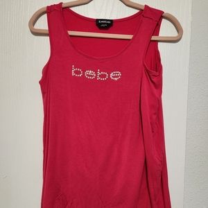 Bebe cold shoulder shirt